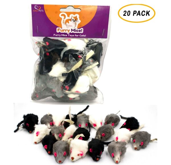 20 Furry Mice-The Set Pet