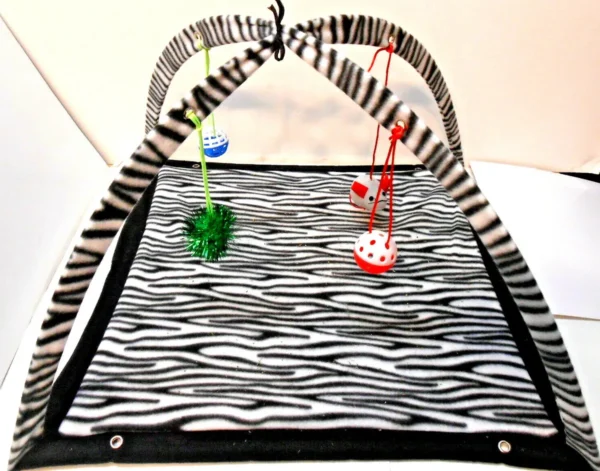 Zebra Print Cat tent-The Set Pet