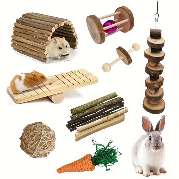 Gerbil Chew Toys-The Set Pet