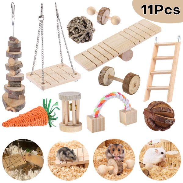 Gerbil Chew Toys-The Set Pet