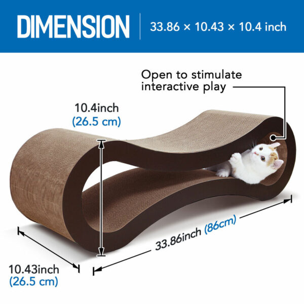 Cat Scratcher Cardboard-The Set Pet